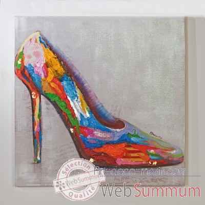 Peinture a l'huile "high heel" Casablanca Design -31868