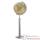 Globe gographique Colombus lumineux - modle Prestige  - sphre 40 cm, mridien mtal acier fin-CO224089