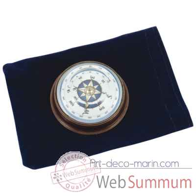 Compas il, lv, o 6 cm dans pochette velours Produits marins Web Summum -0282