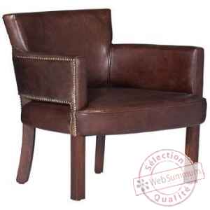 Chaise newarc en cuir couleur whisky arteinmotion -sed-new0033