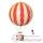 Réplique Montgolfière Ballon Rouge 18 cm -amfap161r