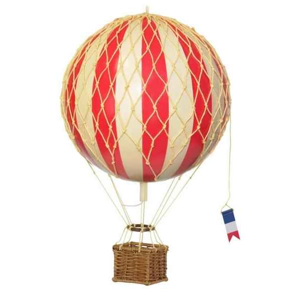 Réplique Montgolfière Ballon Rouge 18 cm -amfap161r