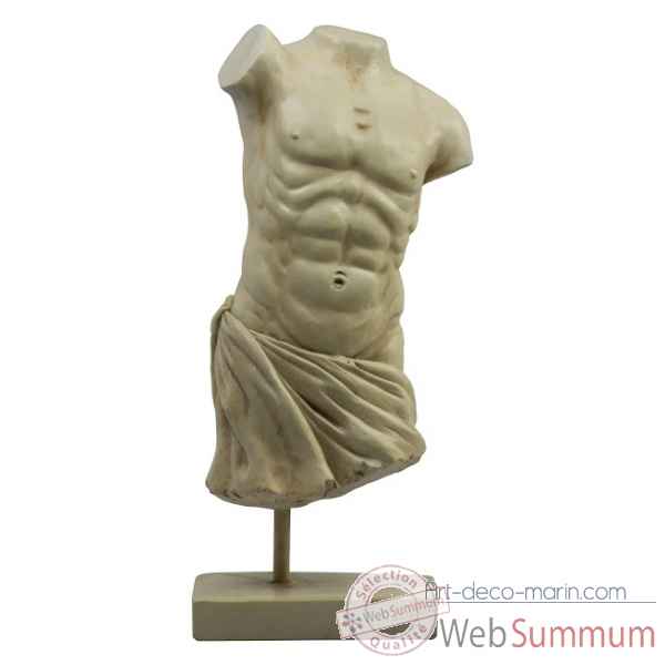 Roman male torso Decoration Marine AMF -AR052