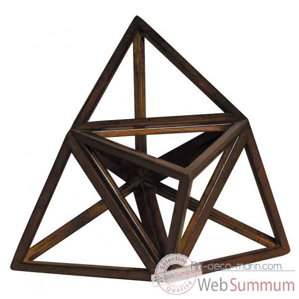 Tetraedre en relief Decoration Marine AMF -AR037