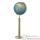 Globe géographique Colombus lumineux - modèle Prestige  - sphère 40 cm, méridien métal laiton-CO214079