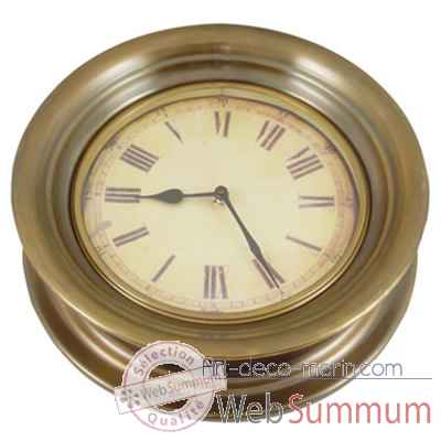 Horloge laiton Produits marins Web Summum -web0277