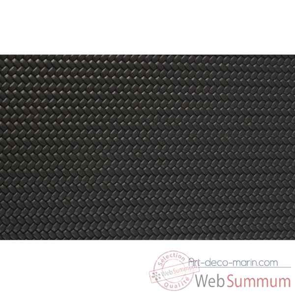 Coffret dominos cuir couture noir -DOM06-n -3