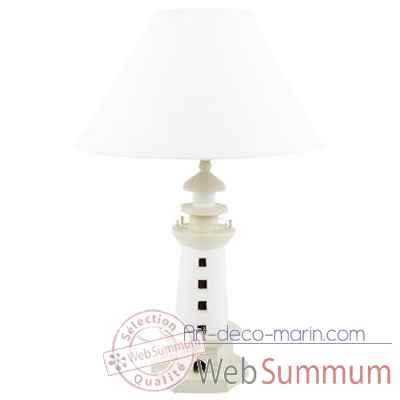 Lampe phare beige Produits marins Web Summum -web0643