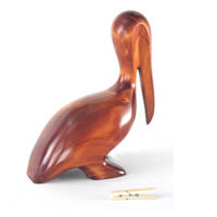 Lasterne-Ornementale-Le pelican a terre - 27 cm - OPE027P