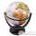Mini-Globe géographique Stellanova non lumineux- modèle classique - sphère 10 cm tournante basculante blanc-SLBLANC