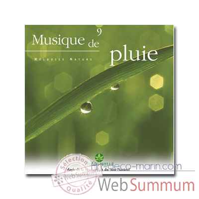CD - Musique de Pluie - Chlorophylle