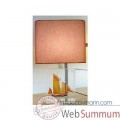 Video Petite Lampe Rectangle Chaloupe Can 23 Rouge Abat-jour Rectangle Rouge-103