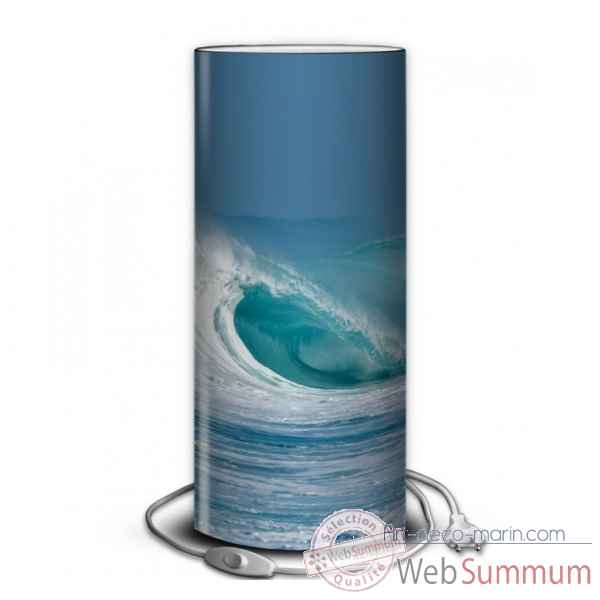 Lampe collection marine vague tube -MA1217