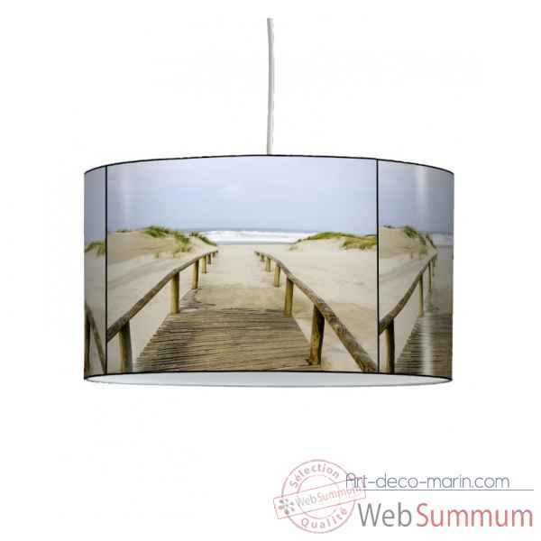 Lampe suspension marine chemin dans le sable -MA1432SUS