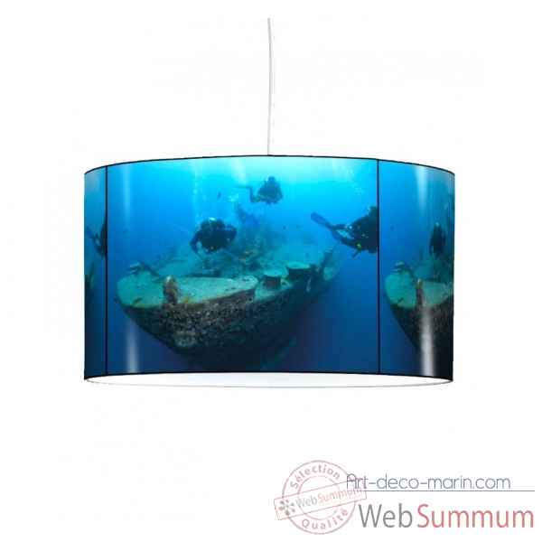 Lampe suspension sports et loisirs plongee sous marine plongeur -SL1309SUS