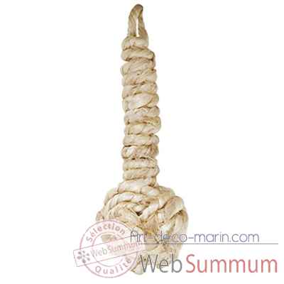 Cordon de cloche simple - 13 cm - chanvre Produits marins Web Summum -0145