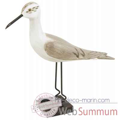 Oiseau h : 28 cm (u.vx2) Produits marins Web Summum -0415