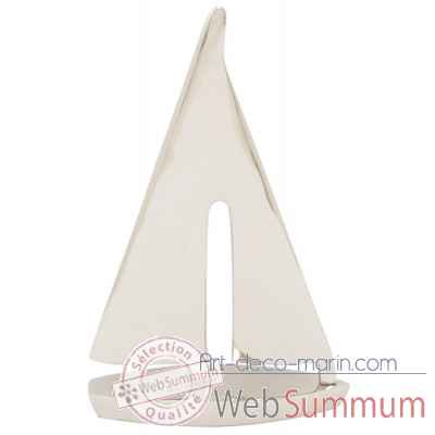 Voilier l. nickele, h. 15,5 cm Produits marins Web Summum -0210