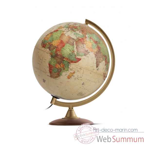 Globe lumineux colombo 25 antique 25 cm (diametre) Sicjeg